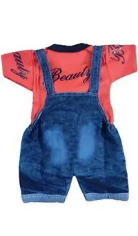 BabY boys Party Wear Cotton Dungree-thumb2