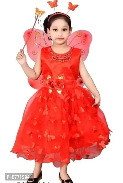 Best Designer Baby Doll Frock Dress Daily casuals  Baby Birthday Girl Gift Item-thumb0