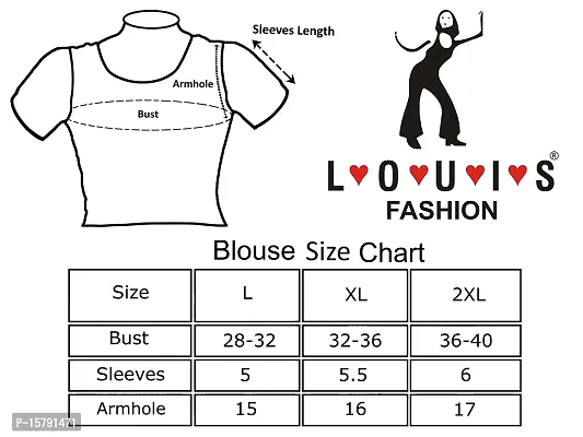 Louis Fashion Cotton Lycra fabric Women blouse (2067-BL-WHITE01-L)-thumb5