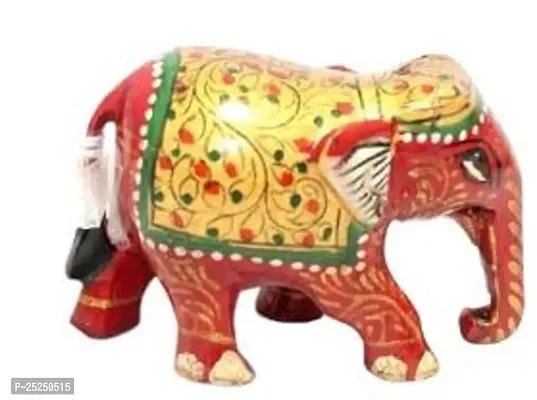 Beautiful Hand Made Clay Elephant Traditional Gifts Decoration-thumb0