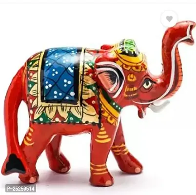 Beautiful Hand Made Clay Elephant Traditional Gifts Decoration-thumb0