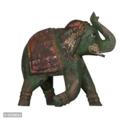 Beautiful Hand Made Clay Elephant Traditional Gifts Decoration-thumb0