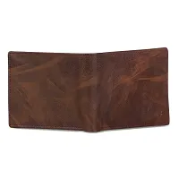 Men Casual, Evening/Party, Trendy Brown Artificial Leather Wallet  (5 Card Slots)-thumb2