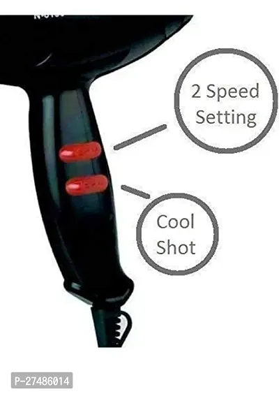 NOVA -NV  HAIR DRYER FOR MAN  WOMAN WITH 2 SPEED  2 HEAT SETTING REMOVABLE FILTER AND AIRFLOW NPZZLE (1800 WATT, MULTICOLOR)-thumb5