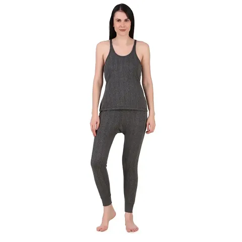 Women Quilted Thermal Set/Top Bottom Set
