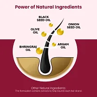 CO LUXURY Onion Hair Oil for Hair Growth  Hair Fall Control | Ayurvedic Oil with 15 Powerful Herbs for Stronger  Longer Hair with No Harsh Chemicals | Non-Sticky Hair Oil, 200 ml-thumb2