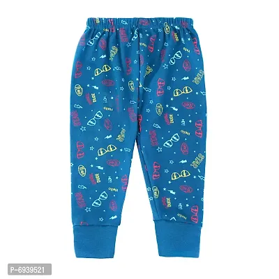 Stylish Comfortable Printed Cotton Pajama For Kids Pack Of 5-thumb2