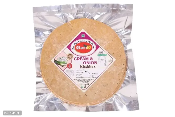 GomG Food Khakhra, Cream-thumb3