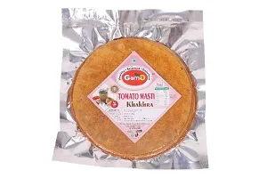 GomG Food Khakhra, Tomato masti and  methi Khakhra, Pack of 4/800gm, (4x200gm)-thumb2