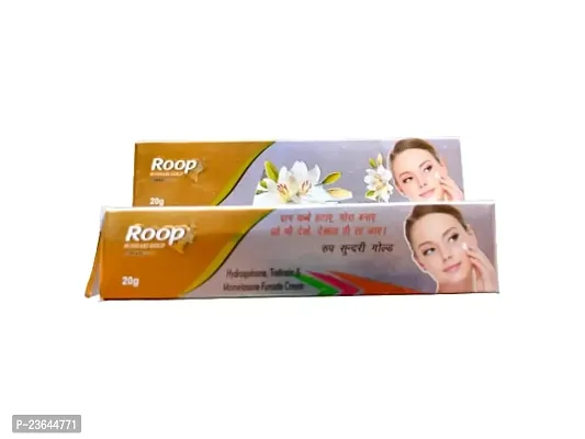 Roop Sundari Gold Cream Metalic Pack 20gm