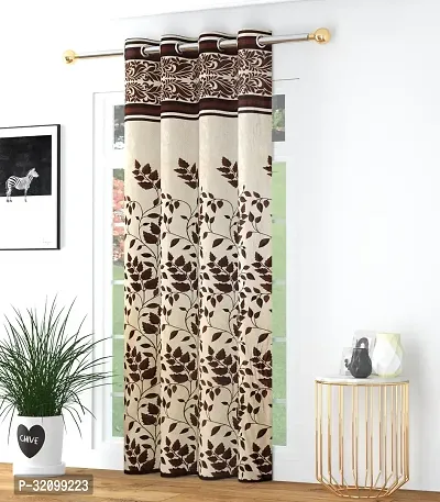 Stylish Polyester Printed Door Curtain-thumb0