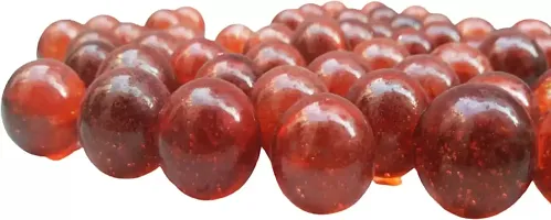 Luxury Crafts Marbles 30Pcs-Glass Playing Balls-Kanche-Goli-Traditional Indian Game-Glass Stones-Aquarium Fillers-Gel Candle Fillers for Kids 25Mm- Multi(Pack of 30)- Maroon-thumb1