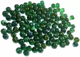 Luxury Crafts Marbles 30Pcs-Glass Playing Balls-Kanche-Goli-Traditional Indian Game-Glass Stones-Aquarium Fillers-Gel Candle Fillers for Kids 25Mm- Multi(Pack of 30)- Green-thumb1