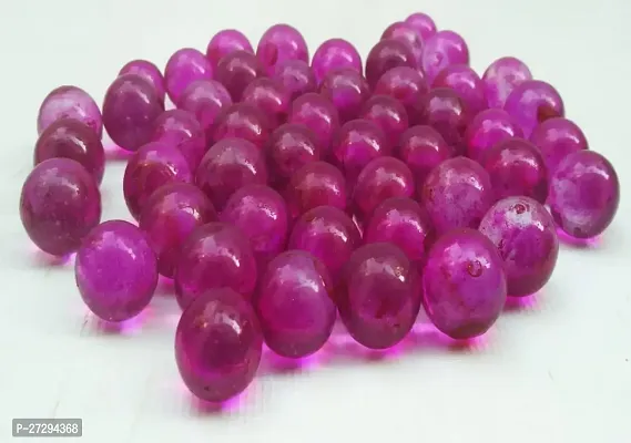 Luxury Crafts Marbles 90Pcs-Glass Playing Balls-Kanche-Goli-Traditional Indian Game-Glass Stones-Aquarium Fillers-Gel Candle Fillers for Kids 25Mm- (Pack of 90)- Pink-thumb4