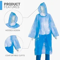 Useful Pocket Size Disposable Raincoat Pack Of 2-thumb2