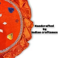 Designer Embroidered Hand Fan For Decorative and Gifting-thumb3