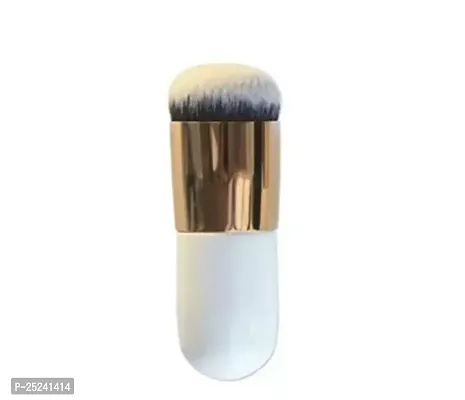 Glamzone Makeup Brushes Professional Foundation Brush For Face Makeup, Face Powder Blending Brush White-thumb0