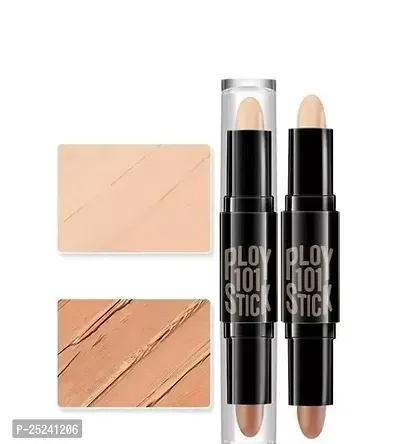 H. Double-Headed 2In1 Stick Highlighter And Contour Concealer For Face Makeup-thumb0