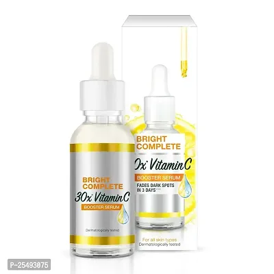 Skin Naturals, Face Serum, Brightening and Anti-Dark Spots, Bright Complete Vitamin C Booster, 50 ml-thumb0