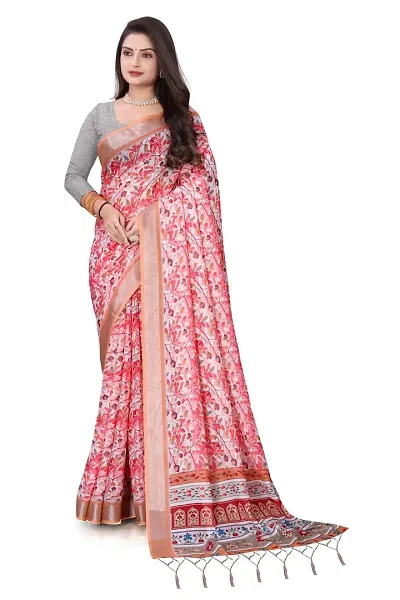 Women Chiffon Saree with Blouse Piece