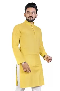 Classic Cotton Blend Striped Kurtas for Men-thumb2