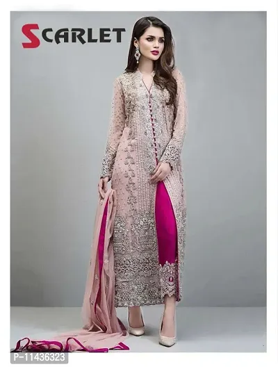Trendy Designer Straight Salwar Suit - Stylecaret.com