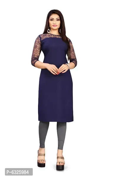 Women Stylish Solid Straight Combo of 2 Kurta