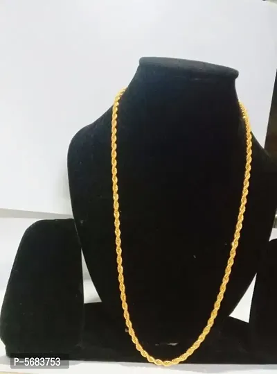 women gold plated chain