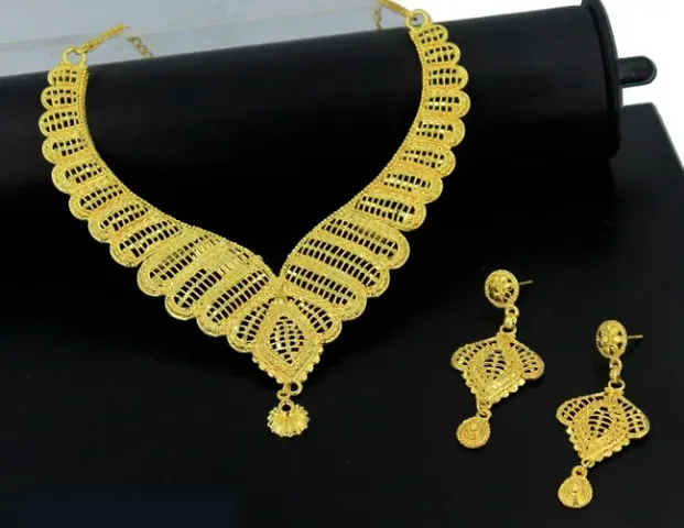 Latest Beautiful Brass Jewelry Set for Women