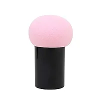 Womens  Girls KTABRIZ 3 Pcs Multicolour Mushroom Head Beauty Blender Makeup Sponges for Makeup - (Pack of 3)-thumb1