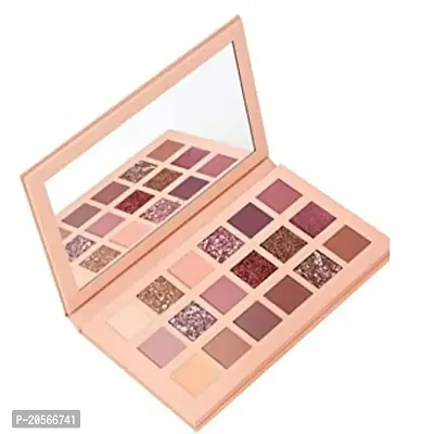 EYESHADOW PALLET 18 SHADES WITH MIRROR INBUILTKTABRIZ Nude 18 Shades Eyeshadow Palette Multicolor-thumb4