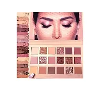 EYESHADOW PALLET 18 SHADES WITH MIRROR INBUILTKTABRIZ Nude 18 Shades Eyeshadow Palette Multicolor-thumb2