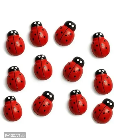 Red lady bug 10pcs-thumb0