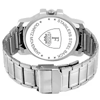 Frosino Mens Quartz Watch, Business Casual Fashion Analog Wrist watch Classic Calendar Date Window, Waterproof Comfortable Stainless Steel strap Brown Watch for men - FRAC101821-thumb3