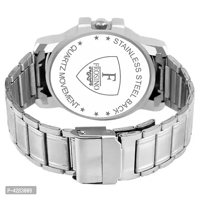 Frosino Mens Quartz Watch, Business Casual Fashion Analog Wrist watch Classic Calendar Date Window, Waterproof Comfortable Stainless Steel strap Brown Watch for men - FRAC101821-thumb4