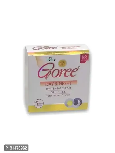 GOREE CREAM DAY and NIGHT WHITENING CREAM OIL FREE  30g