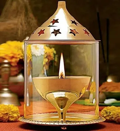 Brass & Copper Akhand Diya