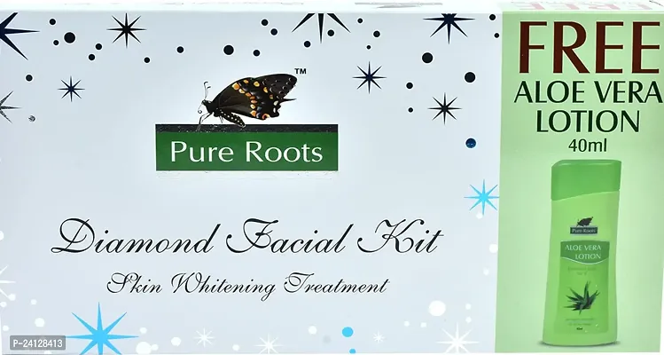 Pure Roots Diomond Facial Kit 300Gm-thumb0