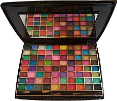 HALF N' HALF 80 Color Makhmali Eye Shadow Makeup Kit,Multicolor, Glossy Finish-thumb1