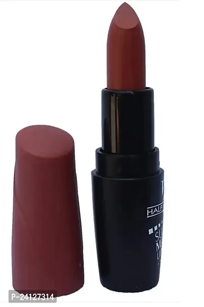 Half N Half Super Matte Lipstick All Shades (18 GREEDY LADY)-thumb2