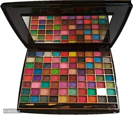 HALF N' HALF 80 Color Makhmali Eye Shadow Makeup Kit,Multicolor, Glossy Finish