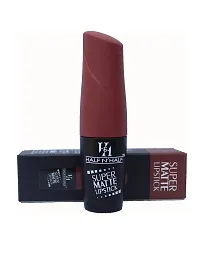 Half N Half Super Matte Lipstick All Shades By Futureindia (21 CAF? FRAPPE)-thumb4