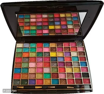 HALF N' HALF 80 Color Makhmali Eye Shadow Makeup Kit,Multicolor, Glossy Finish-thumb4