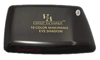 Half N' Half 18+ Colour Makhmali Pocket Size Eye Shadow-thumb2