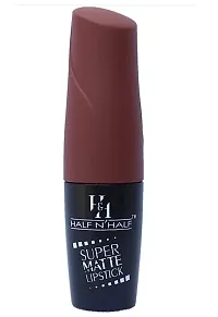 Half N Half Super Matte Lipstick All Shades (18 GREEDY LADY)-thumb4