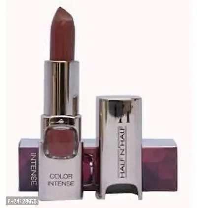 HALF N' HALF Long Stay  Long Lasting Waterproof Color Intense Matte Lipstick-Hazelnut