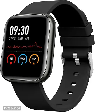 WeRock ID116 Sport Smart Watch Fitness Tracker Intelligent Bracelet Touchscreen W65 Smartwatch Black Strap Free size-thumb0