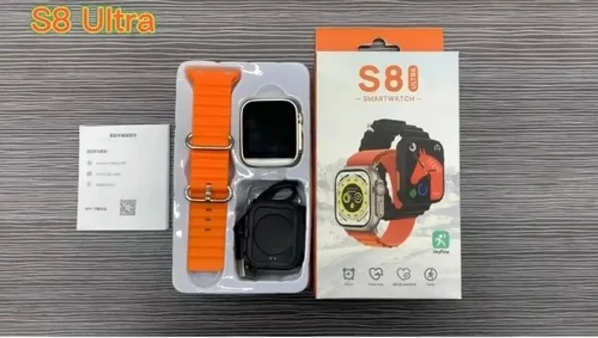 S8 Ultra Smartwatch with HD Display, Bluetooth Calling Multiple Sports Modes, Multiple Watch Faces