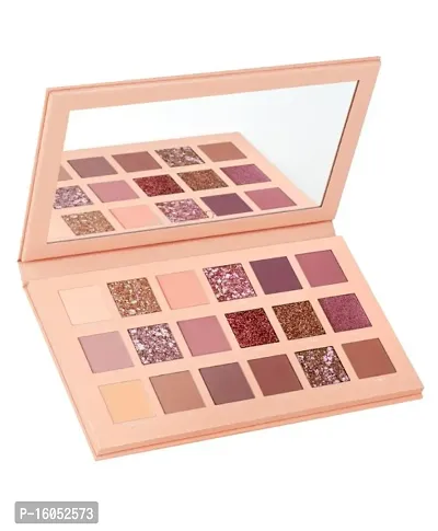 YENKY Nude Edition Eyeshadow Palette 18 (Multi Color) 18 G, Matte  Sheer Finish-thumb0