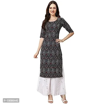 Stylish Women Cotton Casual Kurta-thumb0